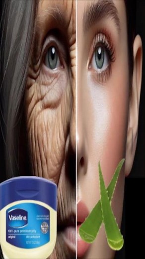 ! Aloe Vera + Vaseline = The Smooth Skin Hack You Need #wrinkleremoval