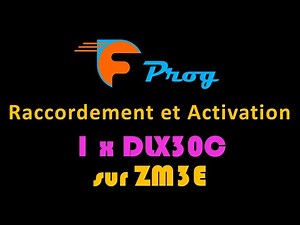 1 paire de DLX30C sur ZM3E CAME