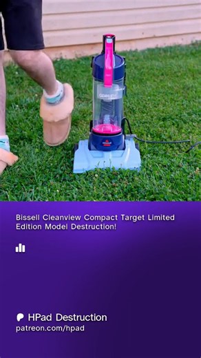 Bissell Cleanview Compact 4473 Destruction Preview #bissell #vacuumcleaner #vacuum #vactok