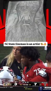 That J. Cole drawing 👀 🔥 @anothersideofant_ #cfb #collegefootball #artist | College Football from B/R