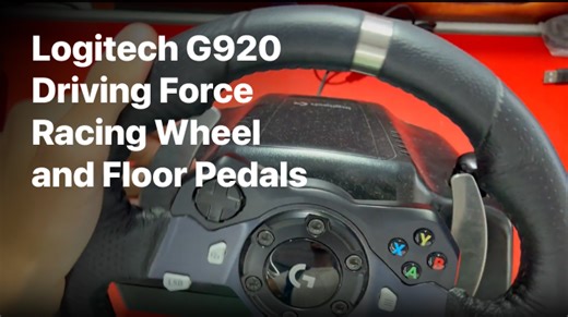 Watch 3 Things To Know About The Logitech G920 Driving Force Racing Wheel and Floor Pedals on Amazon Live