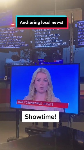 What it’s like anchoring a 2 minute news update! #tvnewsreporter #localnews #anchoring #anchor