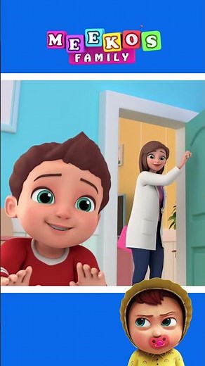 Miss Polly Had A Dolly #shorts #nurseryrhymes #kidssong #meekosfamily