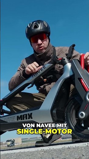 Navee UT5 Max: Powerful e-scooter with a clever safety handle! #navee