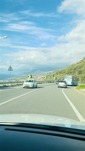 Scenic Coastal Drive in Calabria, Italy