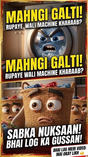 Washing Machine Maintenance: Choti si galti aur bada kharcha! 💸 #WashingMachineTips, #HomeHacks, #ai