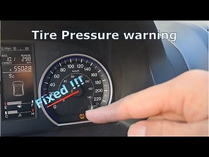 Honda CRV 2007 Tire Pressure Warning Light