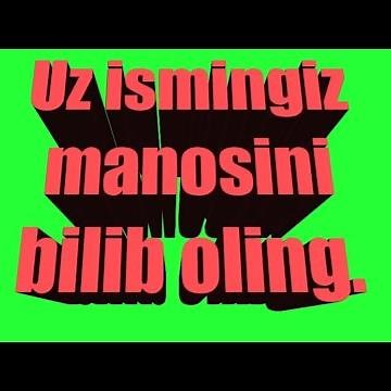 ISIMLAR MANOSI 2