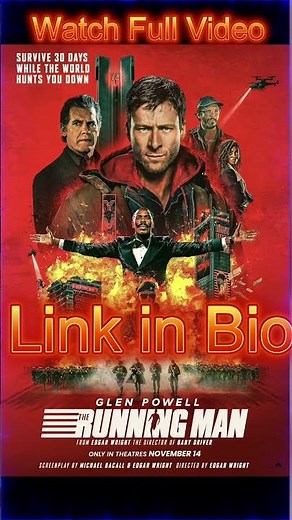 How To Watch “The Running Man” Online FREE? 🎬🔥 Full Movie Details Inside! 💥 How To Watch FREE?