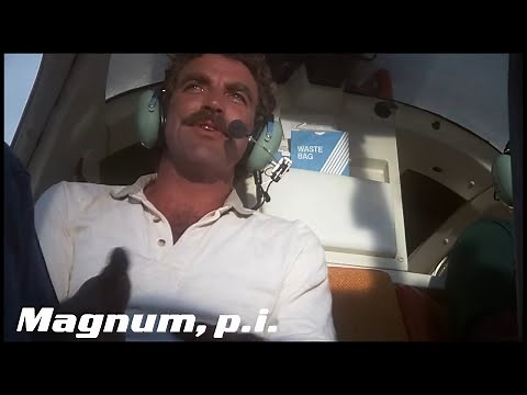 Magnum Flies A Helicopter! | Magnum P.I.
