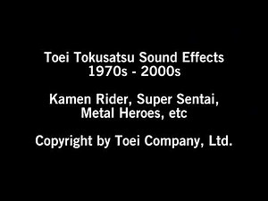 Toei Tokusatsu SFX (1970s-2000s)