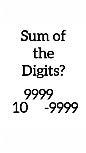 Can You Guess the Sum of Digits?