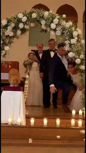 The bride's cat had ONE job… 🐱💍