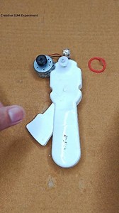 1.5M views · 7.5K reactions | No battery lifetime use handmade led torch light | #dcmotor #tech #scienceexperiments #reelstrending | Creative SJM Experiment | Facebook