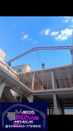 #tinglados #techos Marcos Estructuras Metálicas.
