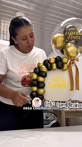 🖤Más allá de los globos y los colores,hay algo que siempre tengo en cuenta: la presentación importa 💛🖤. . Una buena paleta de colores, una estructura firme,y cada detalle en su lugar hacen que un desayuno sorpresa realmente sorprenda.Crear algo lindo no es solo decorar, #arcodeglobos #arcoorganicodeglobos #decoracionconglobos #blondas #desayunossorpresa | Luna Lunita Lunera - Desayunos Sorpresa