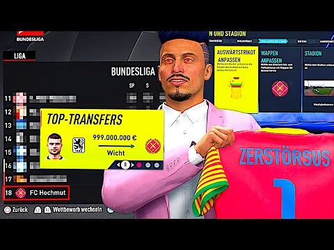 FIFA 22 : ICH RUINIERE MEINEN EIGENEN VEREIN KOMPLETT !!! ☠️😈 Create A Club Sprint To Disaster