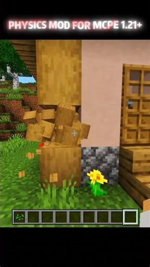 This Mod adds Physics In MCPE!