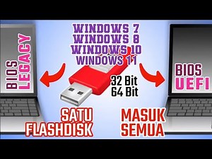 Membuat bootable installer windows UEFI dan LEGACY dalam satu flasdisk dengan AIO BOOT EXTRACTOR