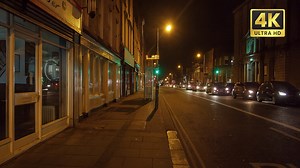 Dublin, Ireland – Evening Walk in the City Center 4K