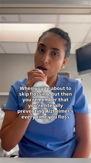 2.6K views · 13 reactions | Flossing isn’t optional if you care about...