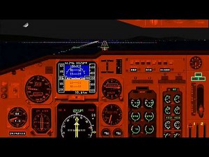 Microsoft Flight Simulator for Windows 95 | Challenge: Beautiful Bay Area Night | Boeing 737