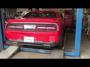 2018 Challenger SXT v6 Muffler delete
