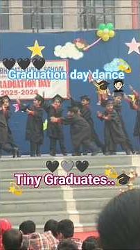 Kids graduation day dance || graduation day ceremony || pre primary #graduationsong #dance #kids