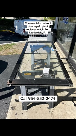 Commercial Storefront Door Repair in Fort Lauderdale