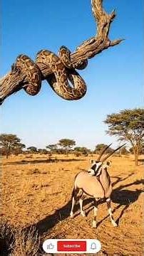 Oryx vs Python… Until a Cassowary Changes Everything #oryxvspython #animalworld #wildlife