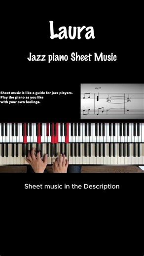 Laura #pianosheetmusic #jazzsheetmusic #piano