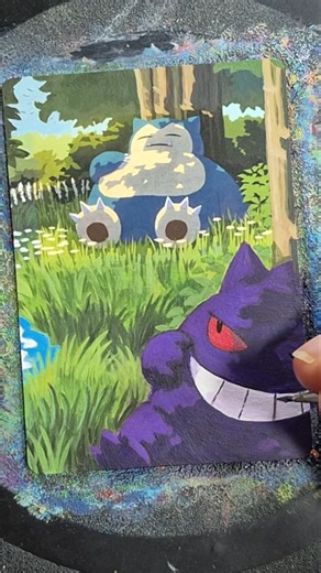 Gengar & Snorlax in one Pokemon Card?!