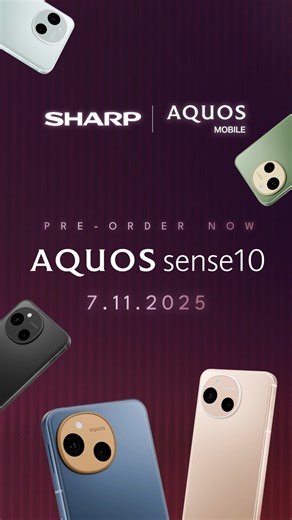 🚀 Pre-order Starts Today! The wait is over — the all-new Sharp AQUOS sense10 is here. 📱 Sleek design, ProPix camera clarity, and built for real life. Be among the first to own it — pre-order yours today, 7 Nov 2025! 👉 https://sharp.com.sg/product/aquos-sense10-sh-m33sg/ #AQUOSsense10 #SharpSG #PreOrderNow #ReadyForRealLife #SharpSmartphone #NewLaunch | Sharp Singapore