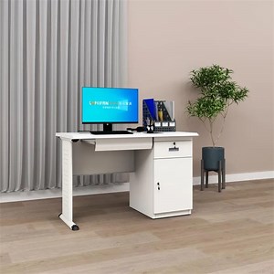 [Hot Item] Side Drawers Office Desk Single Pedestal Office Desk Steel Office Table