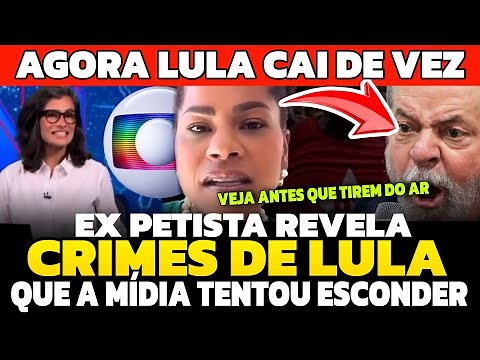 LULA SE DESESPERA COM EX-PETISTA QUE FEZ DENÚNCIA GRAVÍSSIMA DE CRlMES E QUE VAI AJUDAR BOLSONARO!