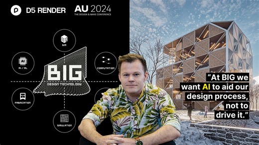 回放丨在 BIG 事务所，我们如何使用 AI 技术革新建筑设计工作流？丨 AU 2024 研讨会