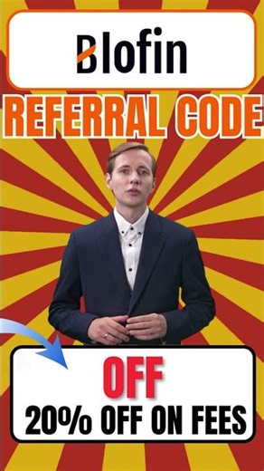 "Blofin Referral Code ""OFF'' Get 20% Off On Trading Fees"