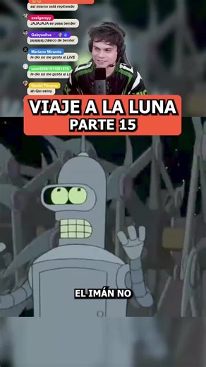 Bender y su odio a los imanes en Futurama