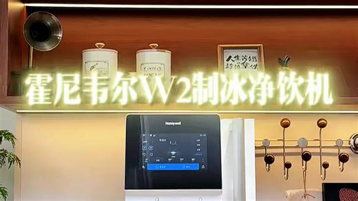 霍尼韦尔Honeywell冰岛W2台式免装净饮机WSRO-200 1287 矿物质直饮一体机 接自来水 反渗透净水 加热制冰 冰水功能 家用 国家补贴