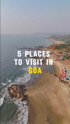 Top 5 Places to Visit in Goa 🇮🇳 | Goa Travel Guide 2026 | Hidden & Famous Goa Places