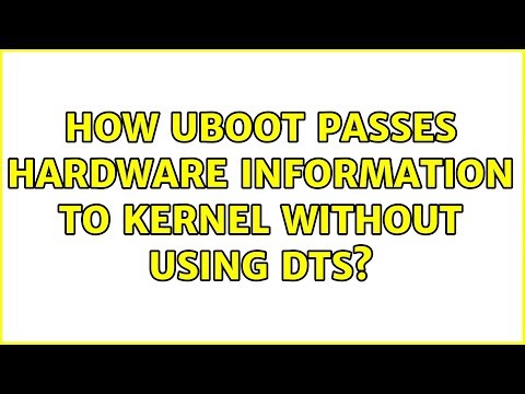 How uboot passes hardware information to kernel without using DTS?