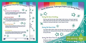 Quick Relaxation Techniques Before and During Exams