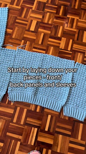 Easiest Way to Join Your Crochet Sweater! Step-by-Step Tutorial