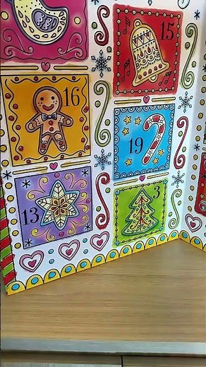 Calendário do Advento Pintura Mágica Usborne | #natal #livroinfantil
