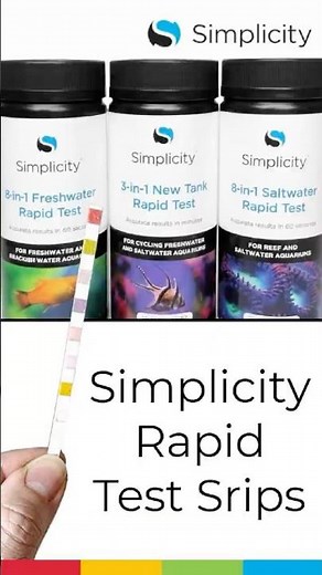 Test Your Saltwater Tank in Seconds | Simplicity 8-in-1 Rapid Test