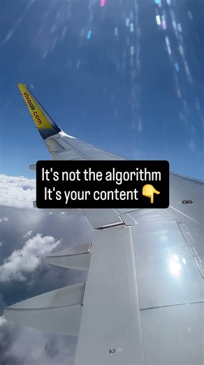 It's not the algorithm, your audience doesn't like your content