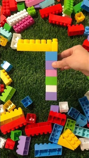 "Lucky number 7, built with LEGO!What do you think? Subscribe for more! ➡️ #LEGO #Number7 #legonew