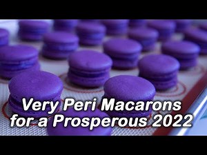 Purple Yam/Ube Macarons Recipe | Very Peri 2022