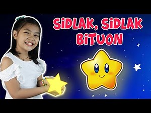 SIDLAK SIDLAK BITUON with Lyrics | BISAYA NURSERY RHYMES | ACTION SONG FOR KIDS