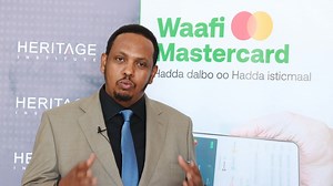 Abdisatar Geelle oo ka mid ah martida madasha shirka aragti-wadaagga Soomaaliyeed oo hambalyeeyay Waafi Digital Mastercard kuna dhiirageliyay macaamiisha kale in ay isticmaalaan #AFI2024 #HeritageForum #waafimastercard | Waafi